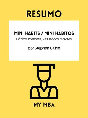 cover image of Resumo--Mini Habits / Mini Hábitos